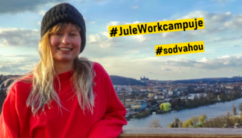 Jule is leading three Czech workcamps