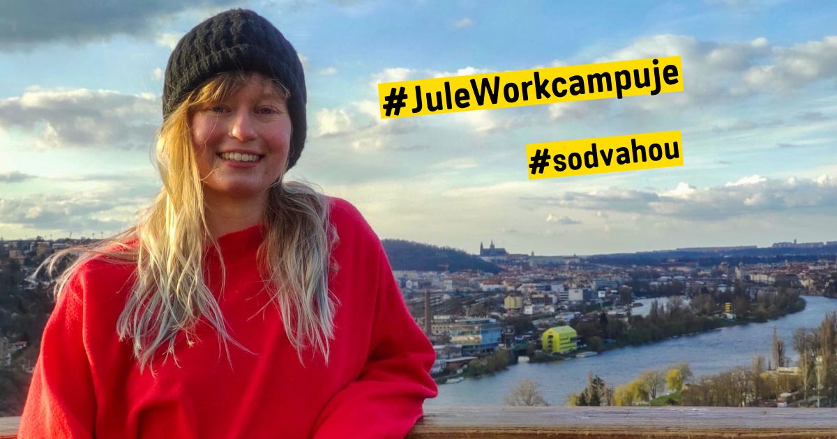 Jule is leading three Czech workcamps