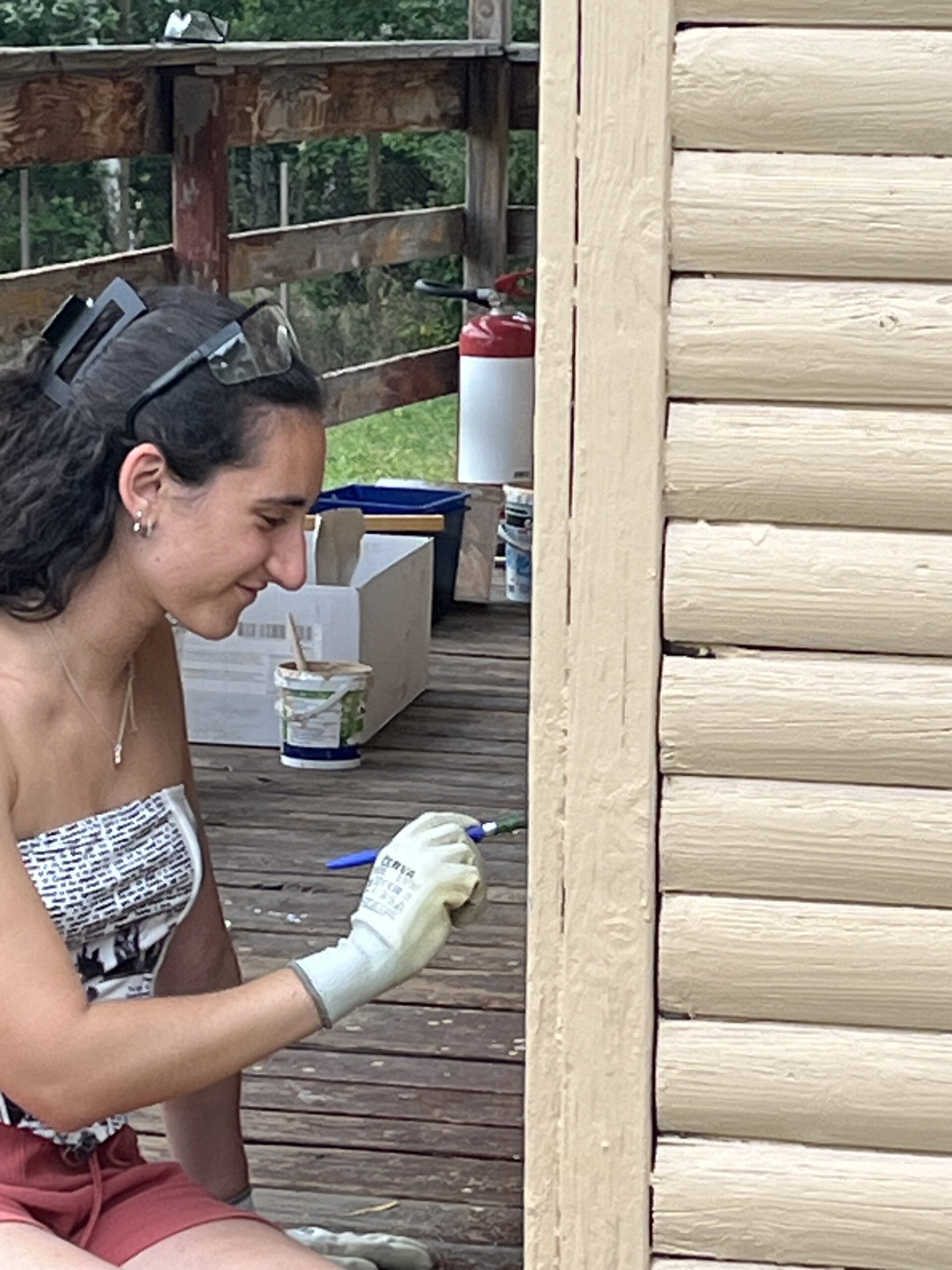 Get creative, paint cabins, drink Mattoni!